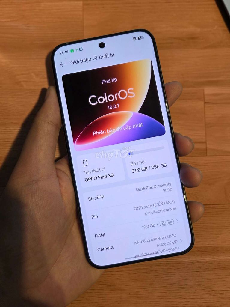 Oppo Find X9 256GB Đen. Mua bán Điện thoại tại Quận 10 Tp Hồ Chí Minh được đăng bởi NaMobile hình 1
