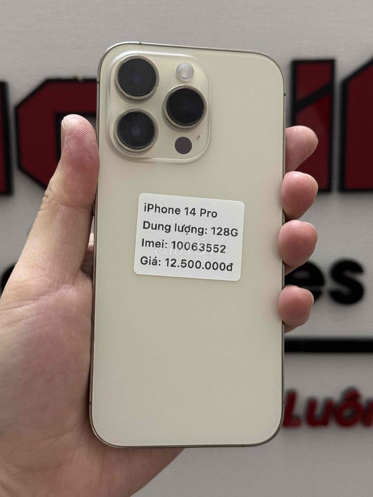 iPhone 14 Pro 128GB Vàng gold máy đẹp keng. Mua bán Điện thoại tại Thành phố Buôn Ma Thuột Đắk Lắk được đăng bởi Nguyễn Hoàng hình 1