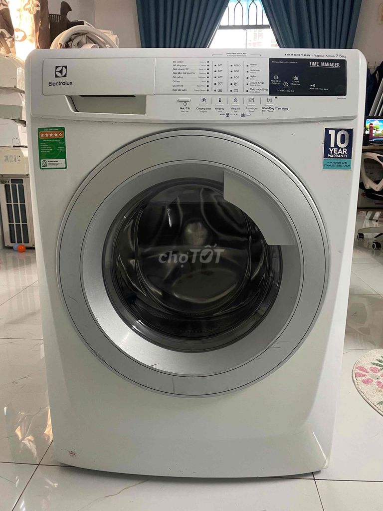 Máy giặt electrolux 7.5kg inveter