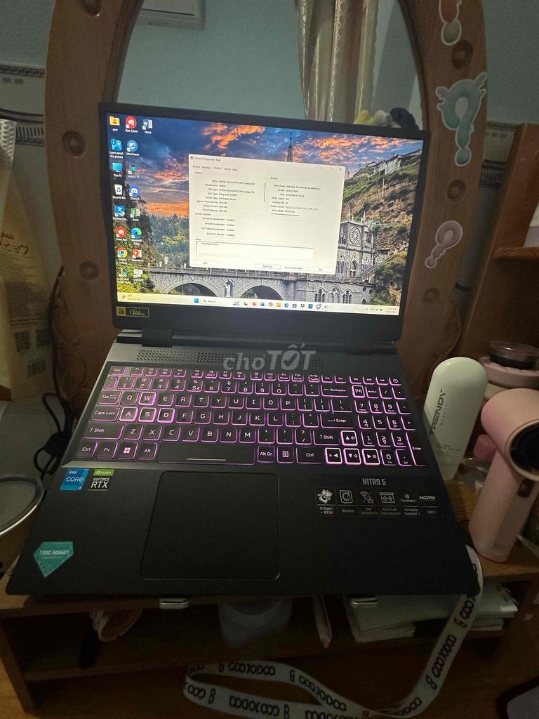 Acer Nitro 5 Tiger i5-12500H 8GB/512GB RTX 3050. Mua bán Laptop tại Thành phố Thuận An Bình Dương được đăng bởi Nguyễn Tấn Tài hình 1