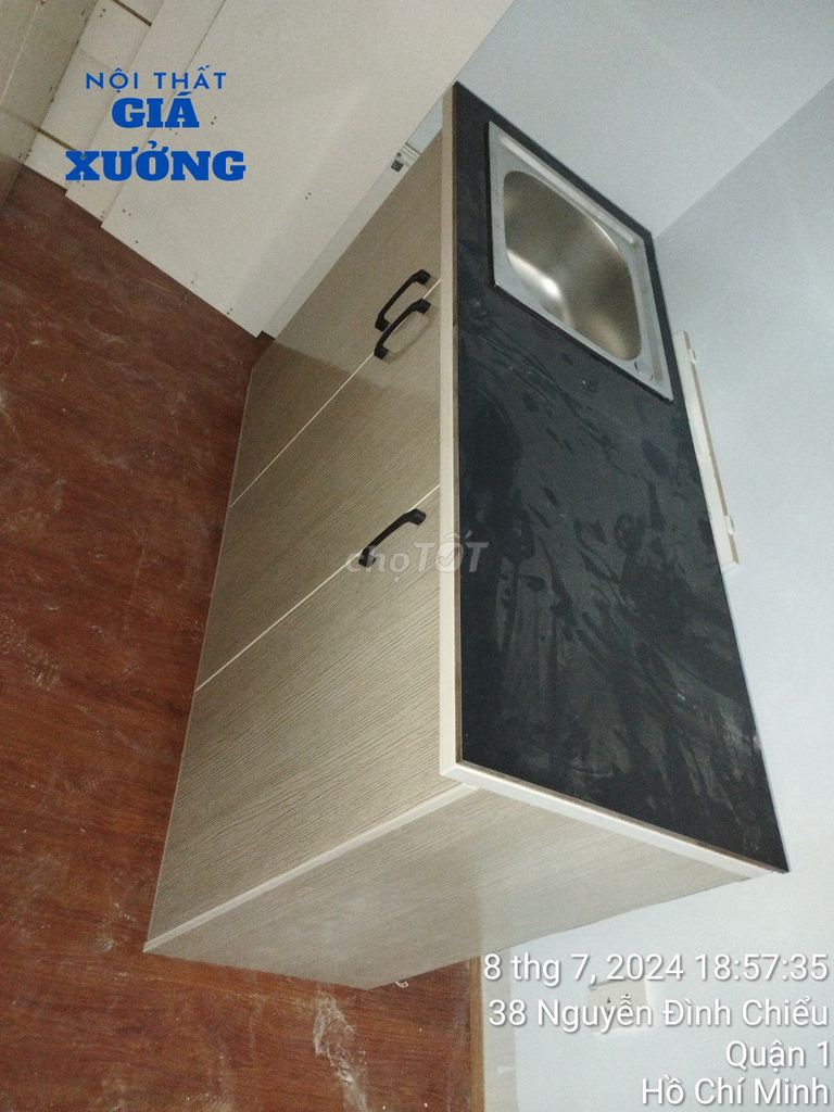 TỦ KỆ BẾP HÀNG ĐẶT - GIÁ RẺ BAO RÁP VÀ SHIP TẬN. Mua bán Tủ, kệ gia đình tại Quận Bình Thạnh Tp Hồ Chí Minh được đăng bởi Nội Thất Giá Xưởng  hình 1