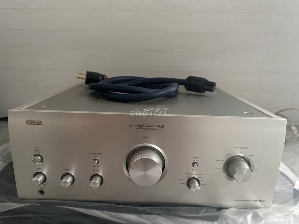 Amply Denon PMA-2000AE Bạc. Mua bán Tivi, Âm thanh tại Thành phố Bà Rịa Bà Rịa - Vũng Tàu được đăng bởi Thanh An Nguyễn hình 1