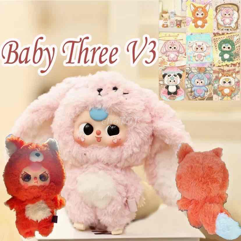 Búp bê Baby Three V3 hộp mù ngẫu nhiên  #250k  1.T