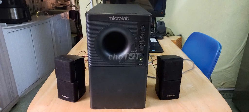 bộ loa Microlab X3 âm thanh nghe rất hay giá 1.4tr