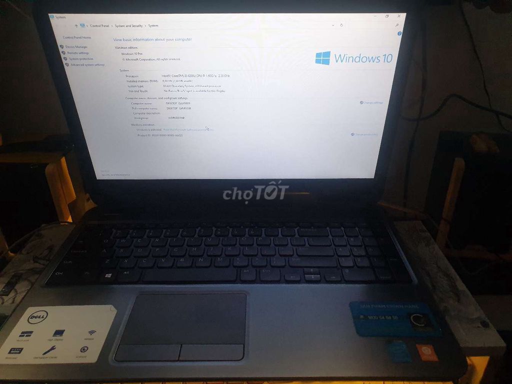 Dell i5-4200U 8GB. Mua bán Laptop tại Thành phố Nha Trang Khánh Hòa được đăng bởi lê minh hưng hình 1