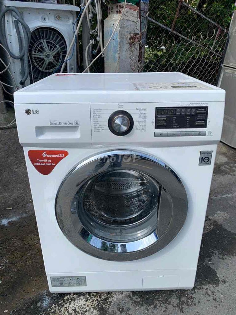 Máy giặt LG 8kg cửa ngang Inverter. Mua bán Máy giặt tại Thành phố Thủ Đức Tp Hồ Chí Minh được đăng bởi Nam Huỳnh hình 1