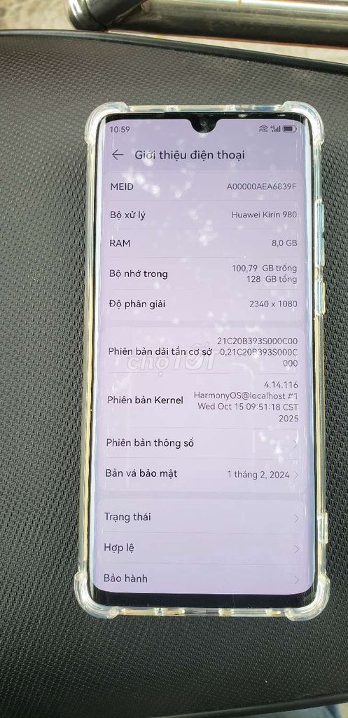 Huawei P30 Pro 128GB. Mua bán Điện thoại tại Quận Hà Đông Hà Nội được đăng bởi Tên chưa cung cấp hình 1