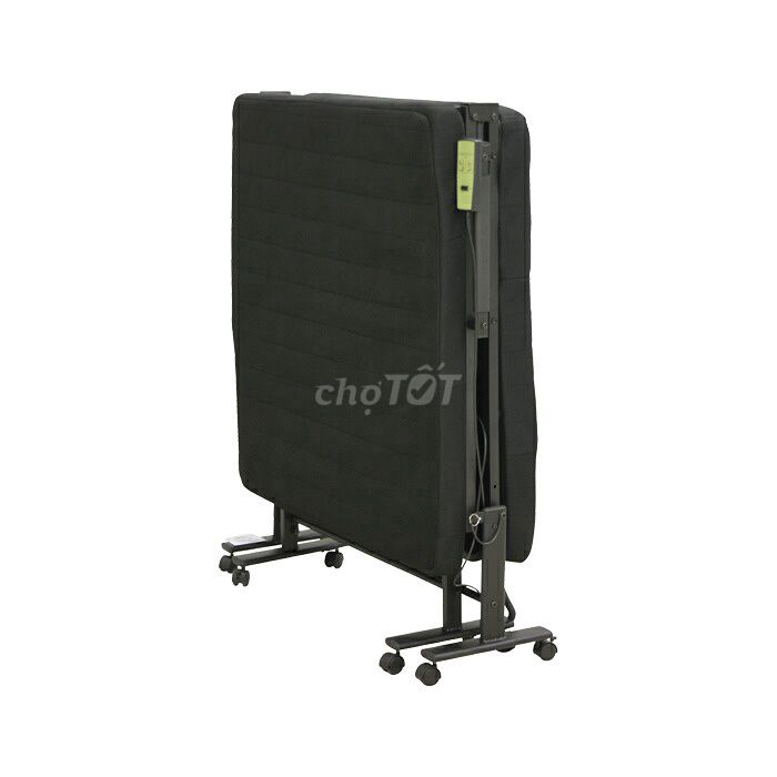 Giường gập, khung sắt, màu đen 1m9x1m có bánh xe. Mua bán Giường, chăn ga gối nệm tại Quận Tân Bình Tp Hồ Chí Minh được đăng bởi Trần Lộc hình 1