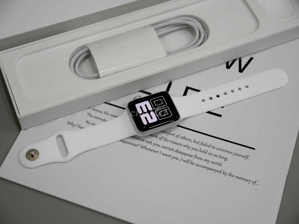 Apple Watch Series 3 38mm Trắng 99%. Mua bán Thiết bị đeo thông minh tại Quận Gò Vấp Tp Hồ Chí Minh được đăng bởi KHÁNH HUNTER hình 7