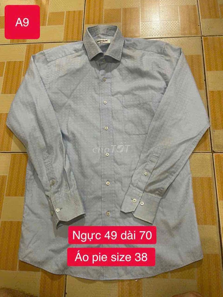 Áo sơ mi Pierre Cardin Nam Xám nhạt size 38. Mua bán Quần áo tại Quận 12 Tp Hồ Chí Minh được đăng bởi HT 86 hình 1