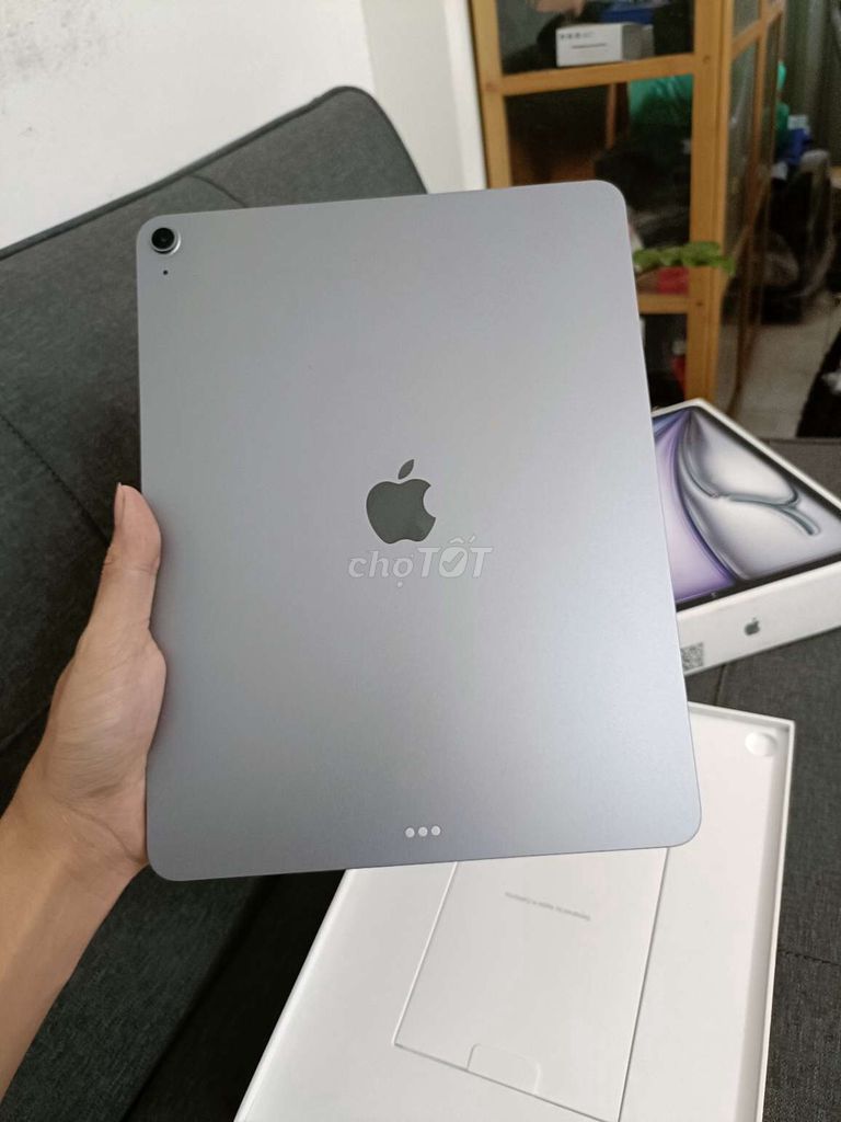 iPad Air 7 M3 13inch 128GB WIFI Gray sạc vài lần . Mua bán Máy tính bảng tại Quận Thanh Khê Đà Nẵng được đăng bởi TT PHONE SALE GIÁ SỈ hình 1
