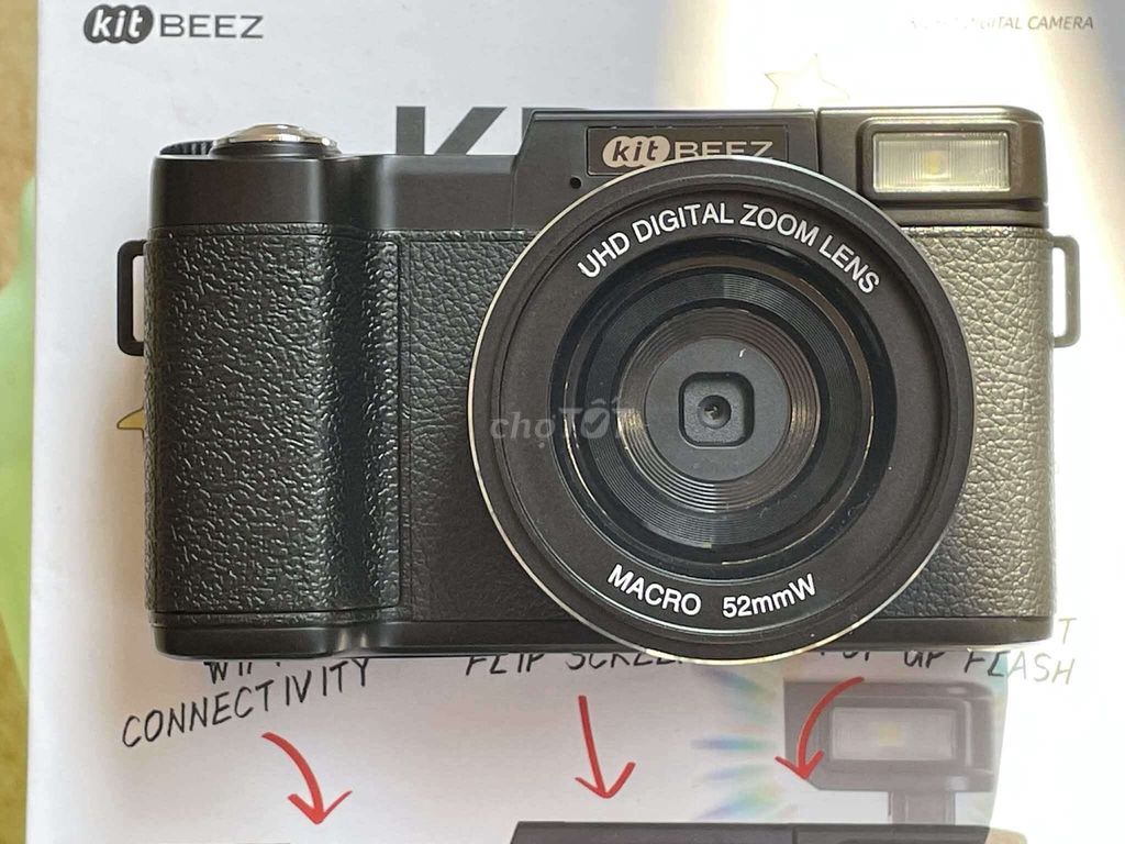 Máy ảnh Kit Beez UHD Digital Zoom. Mua bán Máy ảnh, Máy quay tại Quận 8 Tp Hồ Chí Minh được đăng bởi Tnt Quynhh hình 1