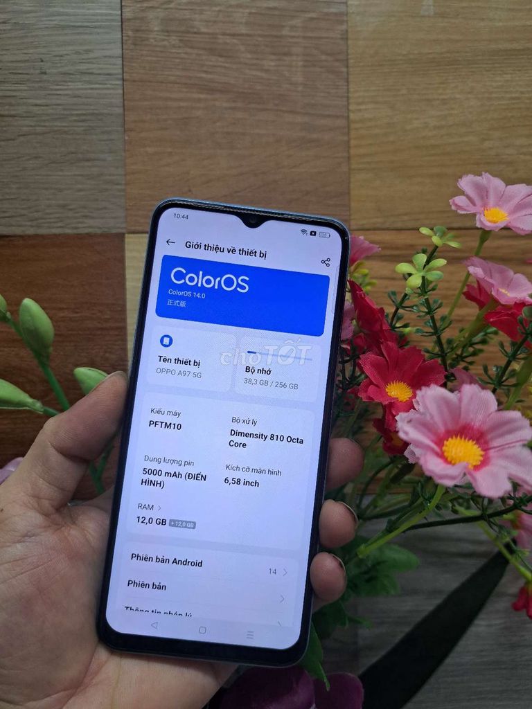 Oppo A97 5G 12GB/256GB Xanh. Mua bán Điện thoại tại Quận 12 Tp Hồ Chí Minh được đăng bởi TMT Dr  hình 1
