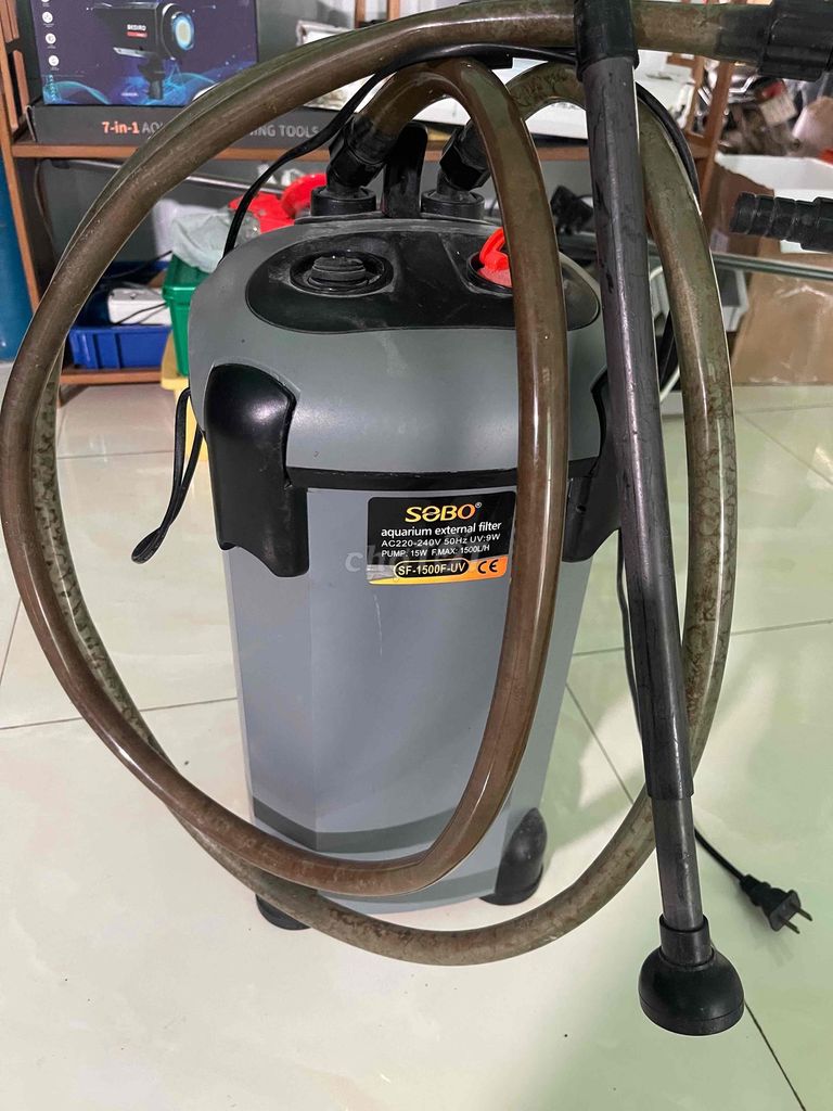 Lọc thùng bể cá SOBO SF-1500F-UV Xám. Mua bán Phụ kiện, Thức ăn, Dịch vụ tại Huyện Cờ Đỏ Cần Thơ được đăng bởi MeCaVang VN hình 2