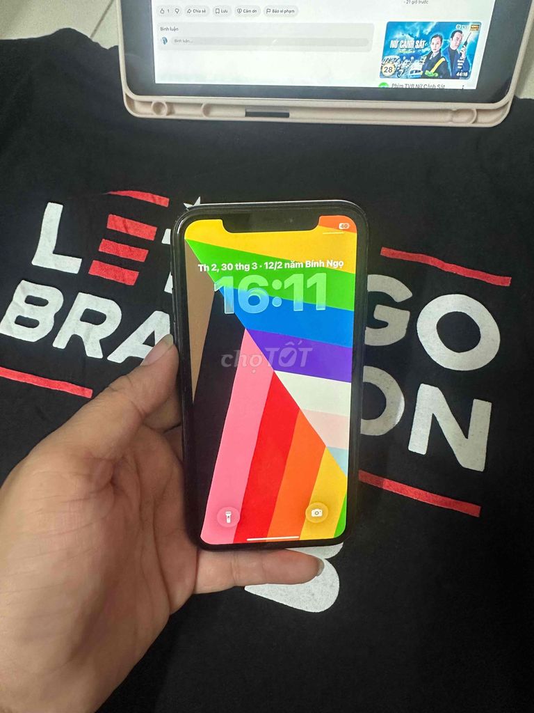 Apple iPhone 11 64GB QTe truetone màn zin face ok. Mua bán Điện thoại tại Thành phố Thủ Đức Tp Hồ Chí Minh được đăng bởi bin  hình 1