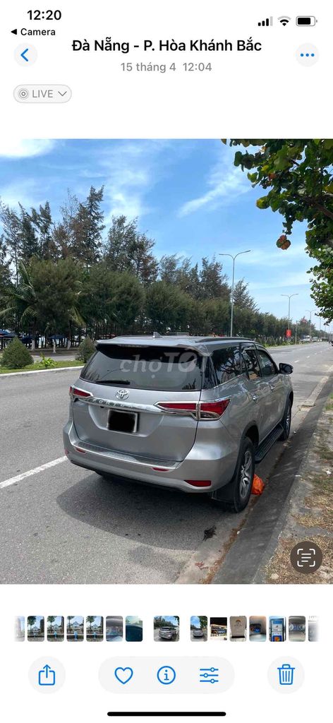 Toyota Fortuner 2017 2.4G 4x2 MT - 170000 km