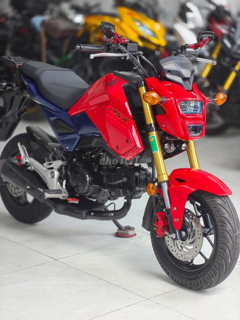 Honda MSX 125 2022 красно-синий, свежий год, отличное состояние