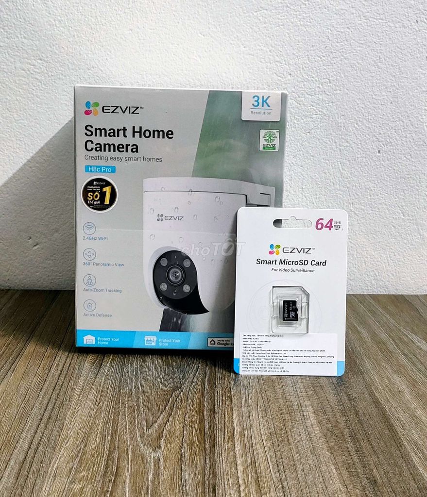 Camera EZVIZ H8c Pro Trắng. Mua bán Máy ảnh, Máy quay tại Quận Bắc Từ Liêm Hà Nội được đăng bởi đồ cũ đồ mới hình 1