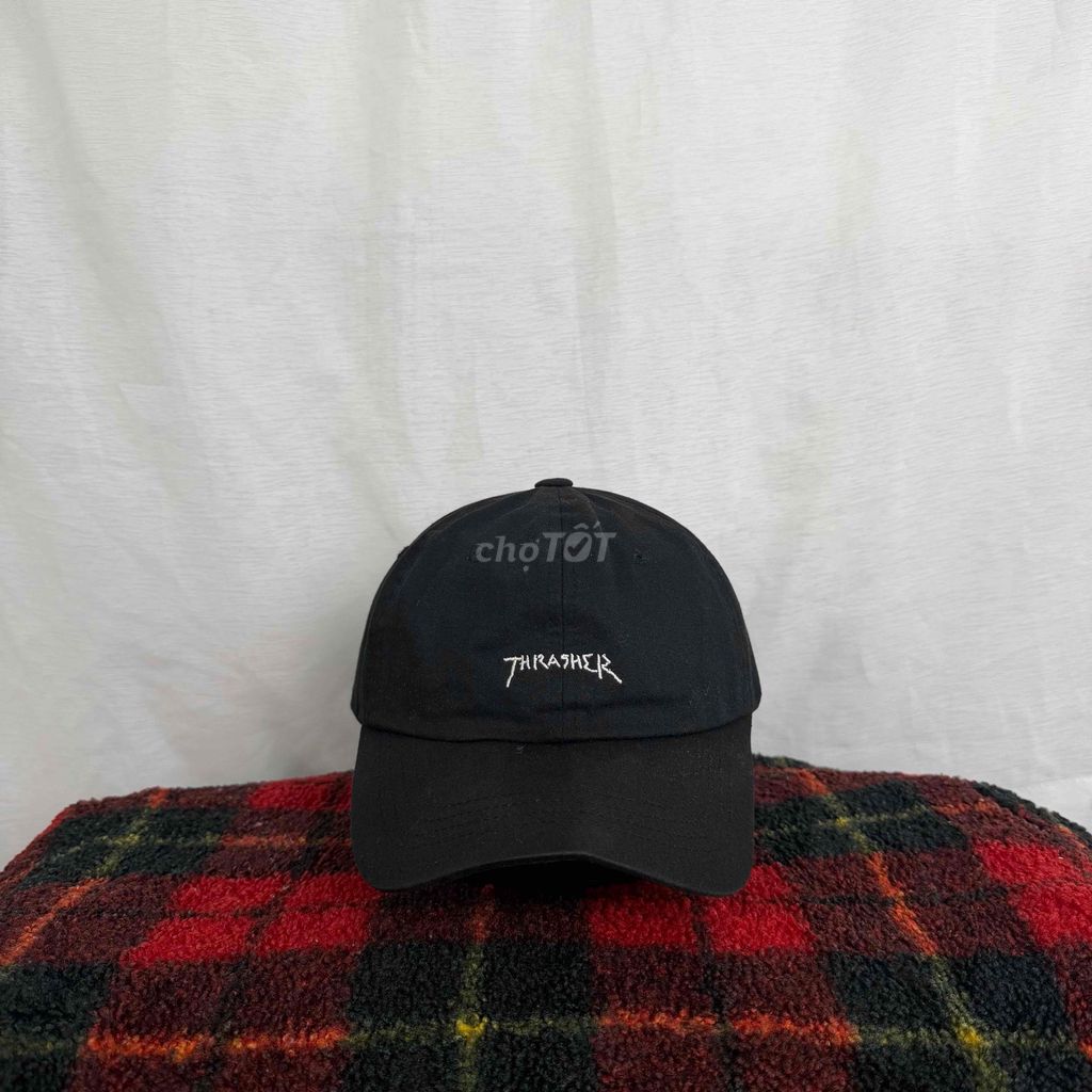 Mũ lưỡi trai Thrasher Cotton Đen Free Tốt. Mua bán Phụ kiện thời trang khác tại Quận Ngũ Hành Sơn Đà Nẵng được đăng bởi Bạch Lê Hoàng hình 1