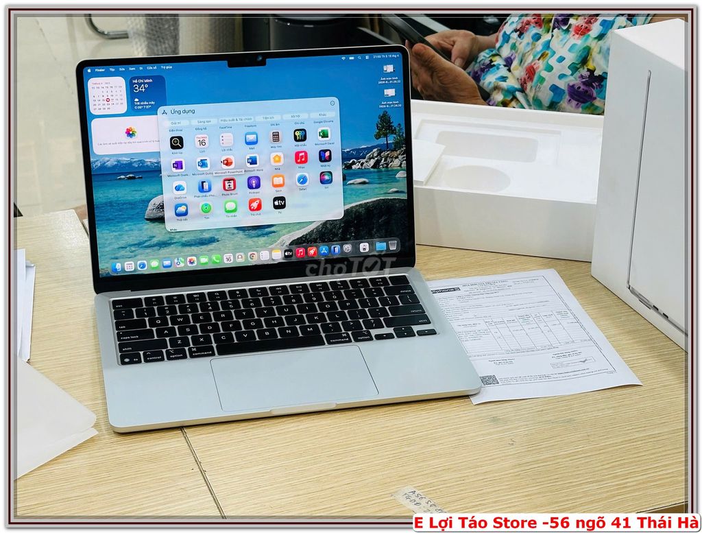 E pass MacBook Air M4 13 inch 16GB/256GB Như mới. Mua bán Laptop tại Quận Đống Đa Hà Nội được đăng bởi Nguyễn Tiến Lợi hình 1