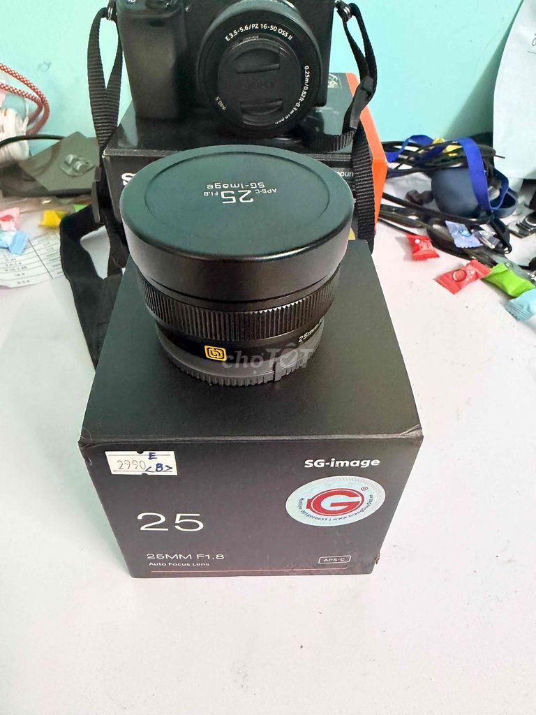 Ống kính SG-image 25mm F1.8 Đen. Mua bán Máy ảnh, Máy quay tại Quận Liên Chiểu Đà Nẵng được đăng bởi Key hình 1