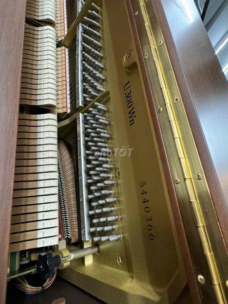 Piano cơ uprigh Yamaha U300WN Cao cấp bh 10 năm