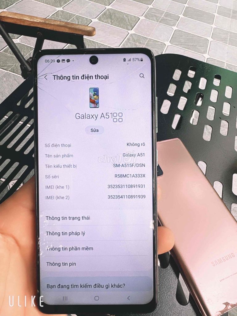 Samsung Galaxy A51 6GB/128GB Hồng. Mua bán Điện thoại tại Thành phố Thuận An Bình Dương được đăng bởi dt thanh ly hình 1