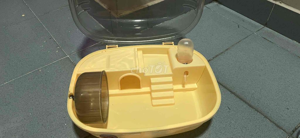 Chuồng Hamster nhựa màu vàng. Mua bán Phụ kiện, Thức ăn, Dịch vụ tại Quận 8 Tp Hồ Chí Minh được đăng bởi Ngọc Vàng hình 1
