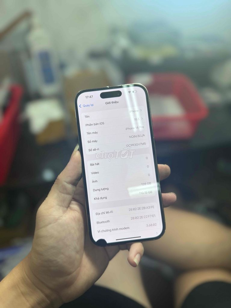14pro mực nhỏ 128gn. Mua bán Điện thoại tại Quận 12 Tp Hồ Chí Minh được đăng bởi San San Mobile hình 1