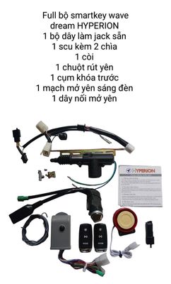 Khóa Smartkey Hyperion Wave Dream Đen. Mua bán Phụ tùng xe tại Quận 5 Tp Hồ Chí Minh được đăng bởi Phuc Le