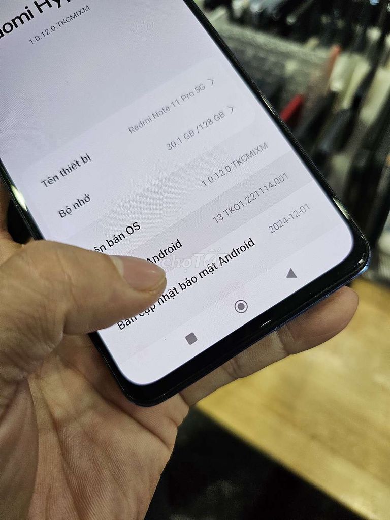XIAOMI REDMI NOTE 11 PRO 5G 8/128 120HZ LOA KÉP VN. Mua bán Điện thoại tại Quận Tân Phú Tp Hồ Chí Minh được đăng bởi Ngô Minh Mobile  hình 4