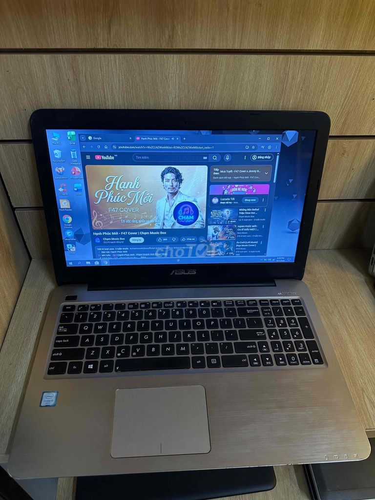 Asus X556U i5-6200U 15.6 inch 8GB/256GB Vàng Gold. Mua bán Laptop tại Quận Hải Châu Đà Nẵng được đăng bởi Tanji hình 1