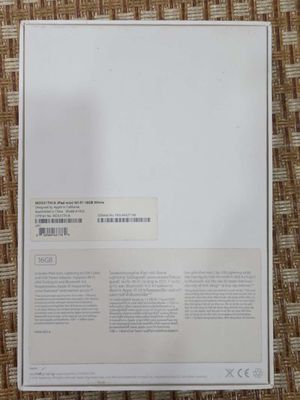 Ipad mini 16GB wifi. Mua bán Máy tính bảng tại Quận Thanh Xuân Hà Nội được đăng bởi Le Quang