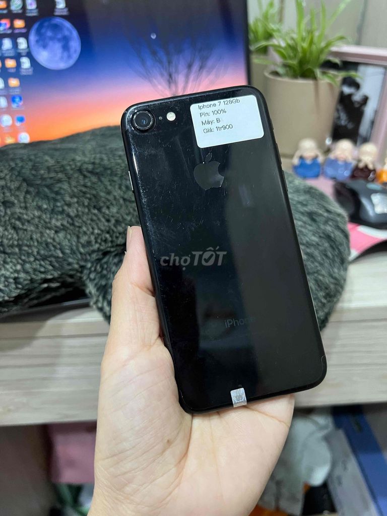Apple iPhone 7 128GB Đen P100 Zin Đẹp 98. Mua bán Điện thoại tại Huyện Hóc Môn Tp Hồ Chí Minh được đăng bởi Thu hình 1