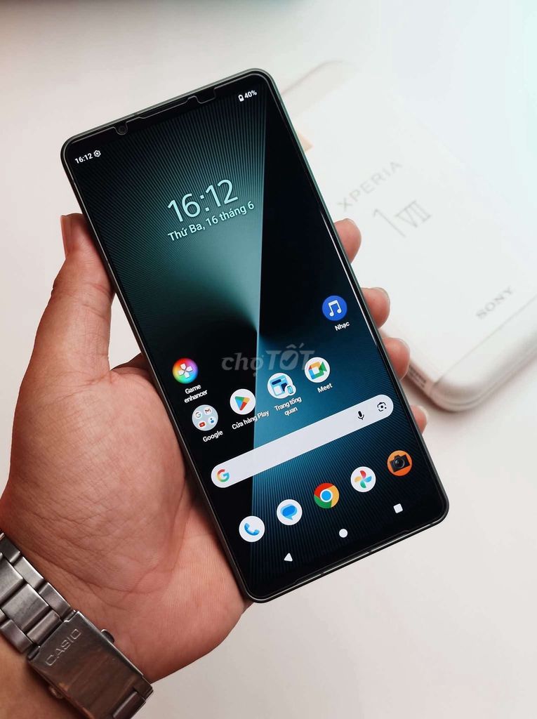 Sony Xperia 1 VII Xanh rêu Like new. Mua bán Điện thoại tại Quận Bình Thạnh Tp Hồ Chí Minh được đăng bởi Đặng Thái Mẫn hình 1