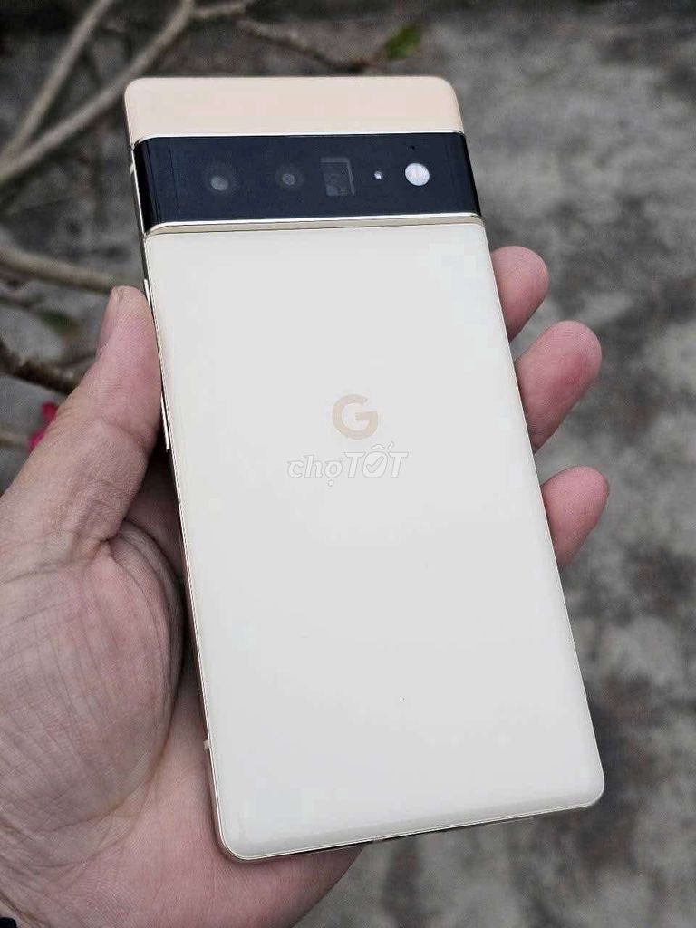 Pixel 6 Pro 5G màu Gold ram 12/128G quốc tế 2 sim