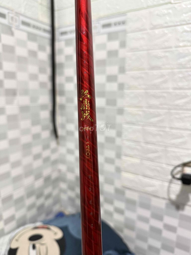 Cần câu cá Handing Chiến Plus 4m5 Đỏ Mới. Mua bán Đồ thể thao, Dã ngoại tại Thành phố Thủ Đức Tp Hồ Chí Minh được đăng bởi luan luan luan hình 1