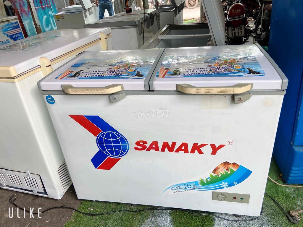 Đông mát Sanaky 300L zin đẹp