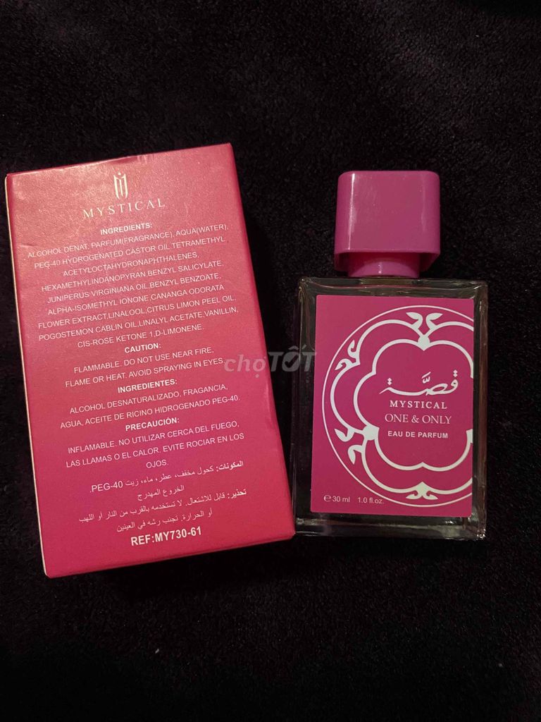 Nước hoa Mystical One & Only Nữ 30ml. Mua bán Nước hoa tại Thành phố Thủ Đức Tp Hồ Chí Minh được đăng bởi Lily hình 1
