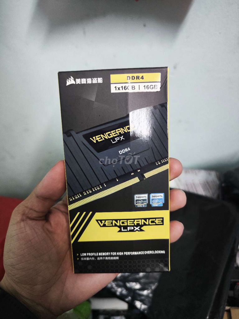 Ram corsair 16gb ddr4 buss 3200