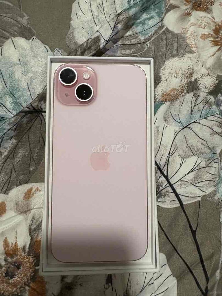 Iphone 15 Plus Pink 128gb Fullbox còn BH hơn 6th