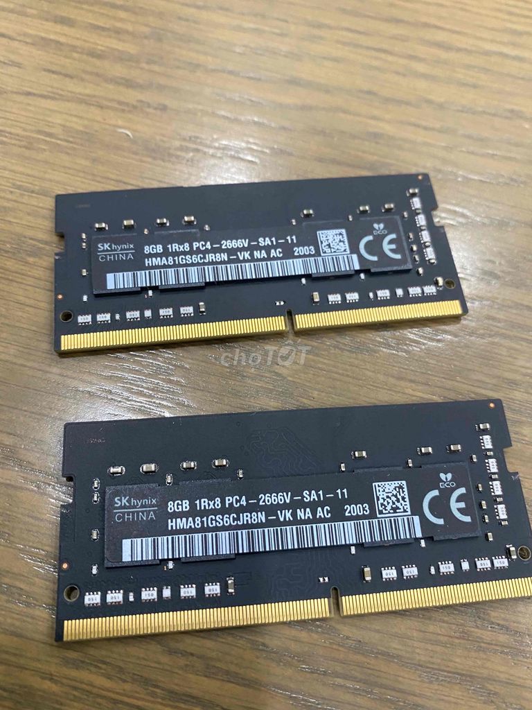 Ram Laptop 8G ddr4 Bus 2666mhz zin chuẩn us