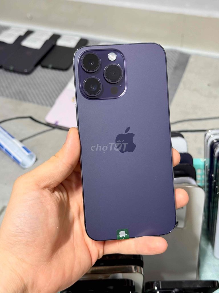 14prm 1TB Tím ll Pin 100 zin all đẹp keng. Mua bán Điện thoại tại Quận 11 Tp Hồ Chí Minh được đăng bởi MT Mobile hình 1