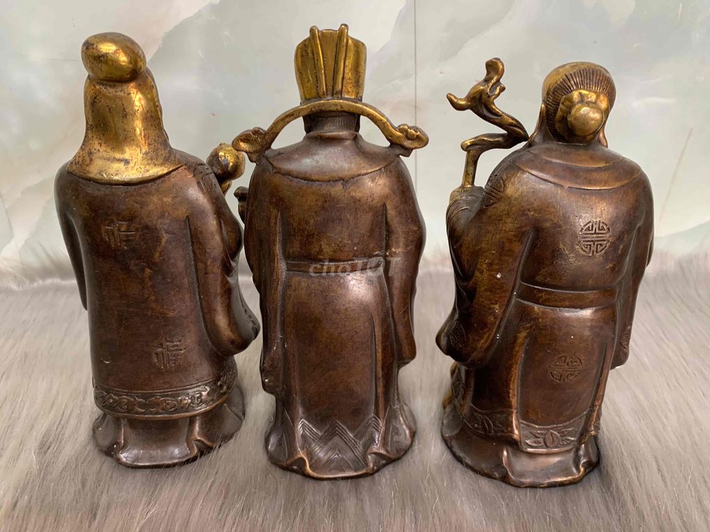bộ tam đa phúc lộc thọ bằng đồng đúc. Mua bán Đồ sưu tầm, đồ cổ tại Quận Phú Nhuận Tp Hồ Chí Minh được đăng bởi Khanh ly hình 5