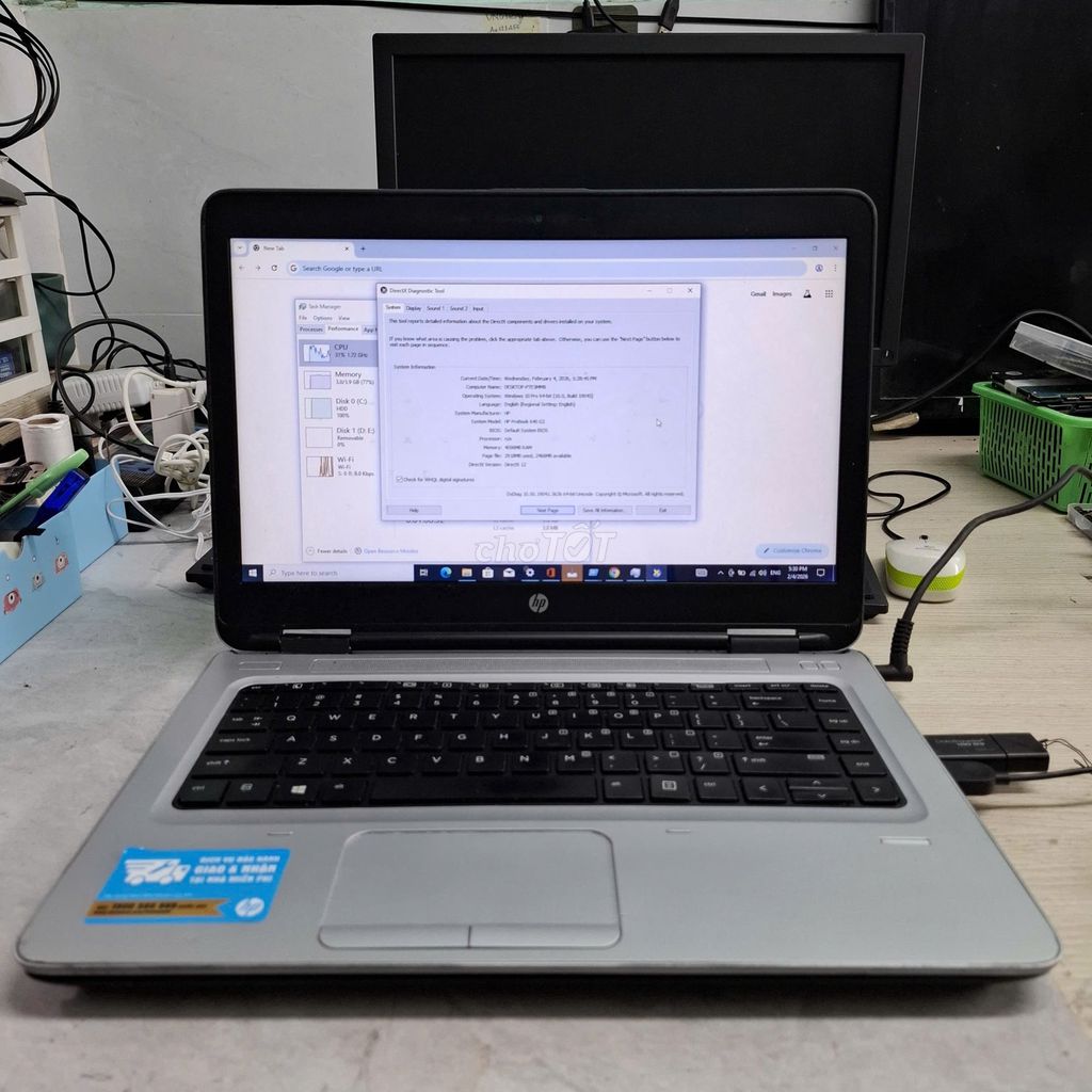 Giá 1tr4 Hp 640 G2 i3-6100U/4G DDR4/HDD 500G/14"HD. Mua bán Laptop tại Quận Tân Phú Tp Hồ Chí Minh được đăng bởi Trâm Nguyễn hình 1