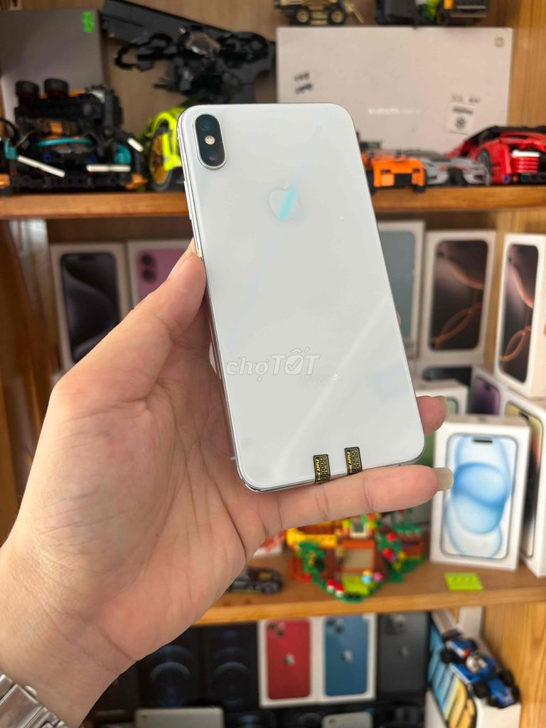 Apple iPhone XS Max 64GB Bạc Quốc tế. Mua bán Điện thoại tại Thành phố Vũng Tàu Bà Rịa - Vũng Tàu được đăng bởi BINHHYK  hình 1