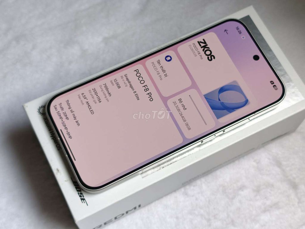 Redmi K90 12/256 fullbox QT đẹp nguyên zin. Mua bán Điện thoại tại Quận Bình Tân Tp Hồ Chí Minh được đăng bởi Hiếu hình 1