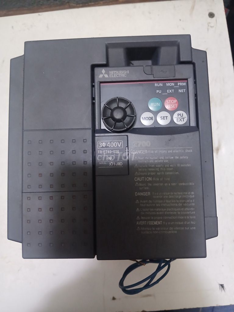 Biến tần Mitsubishi Electric FR-E740-026. Mua bán Đồ chuyên dụng, Giống nuôi trồng tại Huyện Hóc Môn Tp Hồ Chí Minh được đăng bởi Minh Minh hình 1
