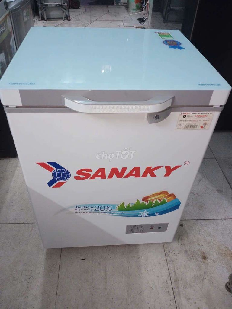 Tủ đông Sanaky 100l inverter