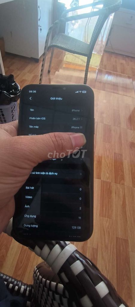Apple iPhone 11 128GB Đen. Mua bán Điện thoại tại Huyện Lộc Ninh Bình Phước được đăng bởi A Tung hình 1